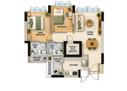 Blk 414A Fernvale Riverbow (Sengkang), HDB 3 Rooms #619427171